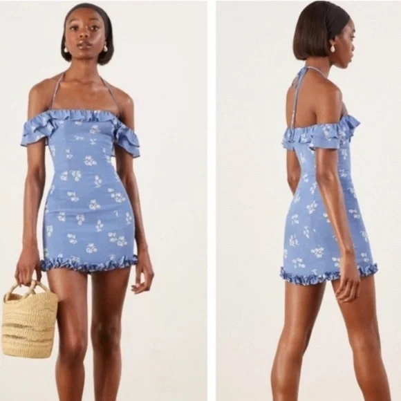 Reformation Veranda Mini Dress - Picture 4 of 9